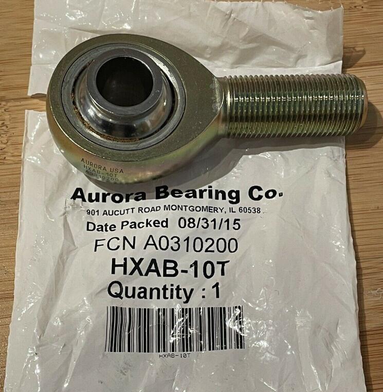 美國AORORA AW-8Z桿端關(guān)節(jié)軸承圖紙